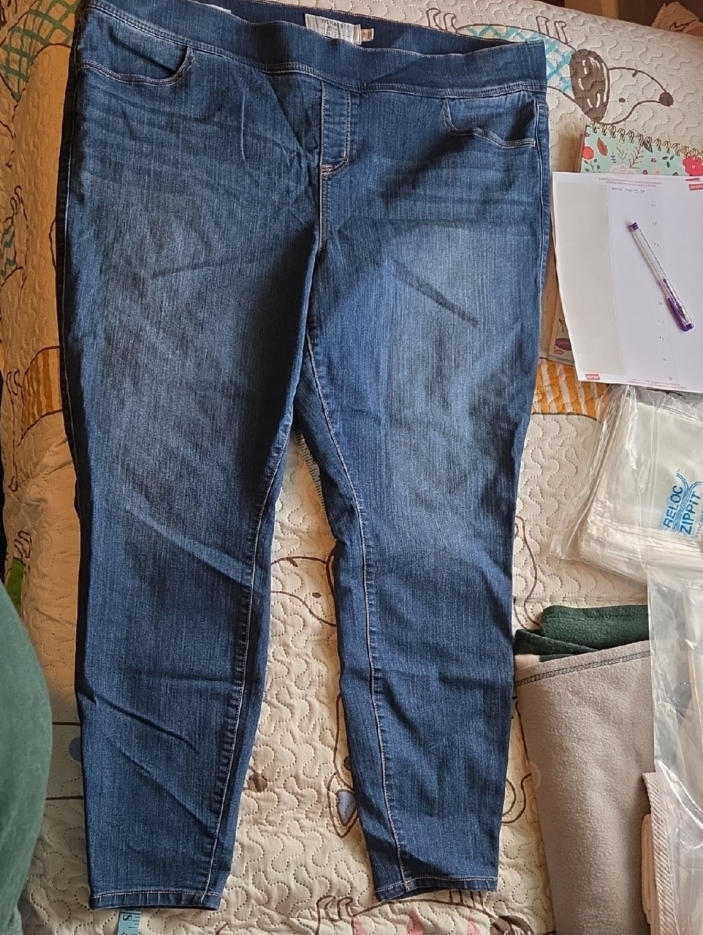 torrid Dark Blue Stretch Jeggings